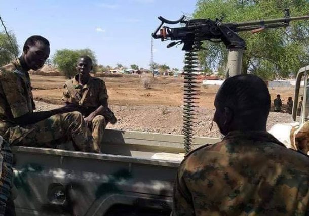 جنود سودانيون في الفشقة ـ نوفمبر 2020