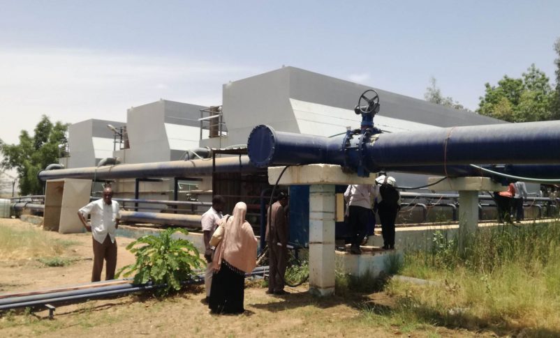 محطة مياه الشجرة على النيل الأبيض جنوبي الخرطوم ـ سودان تربيون