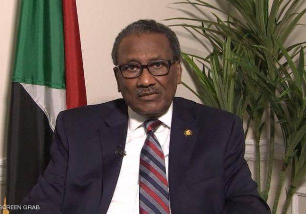 سفير السودان بواشنطن نور الدين ساتي ـ وكالات