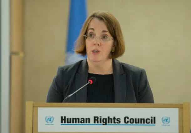 Molly Phee at 37th Session of the Human Rights Council, Feb 28, 2018