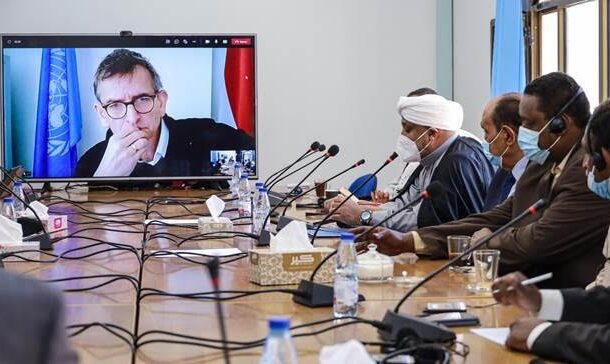 Volker Perthes holds a consultations meeting with Sudanese political groups