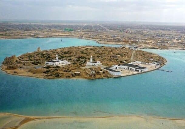 جزيرة سواكن عللى البحر الاحمر