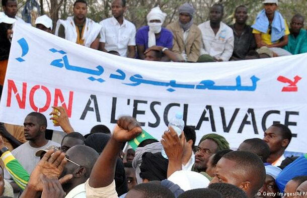 محتجين يرفضون العبودية في موريتانيا
