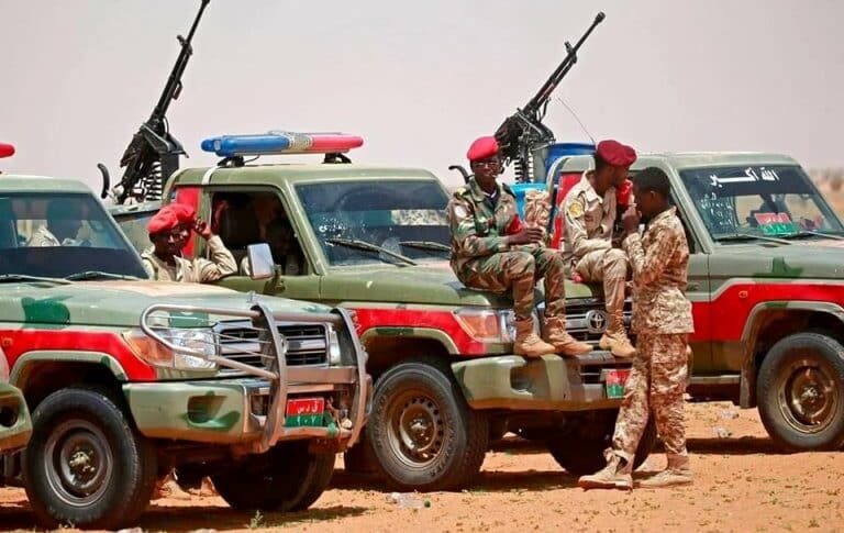 RSF troops in El-Daein file photo