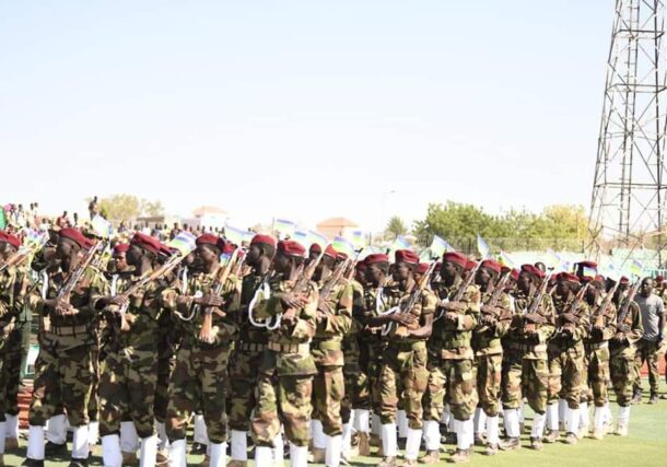 Graduation ceremony of 1500 SFM-MM troops in Gederaf on March 28, 2024